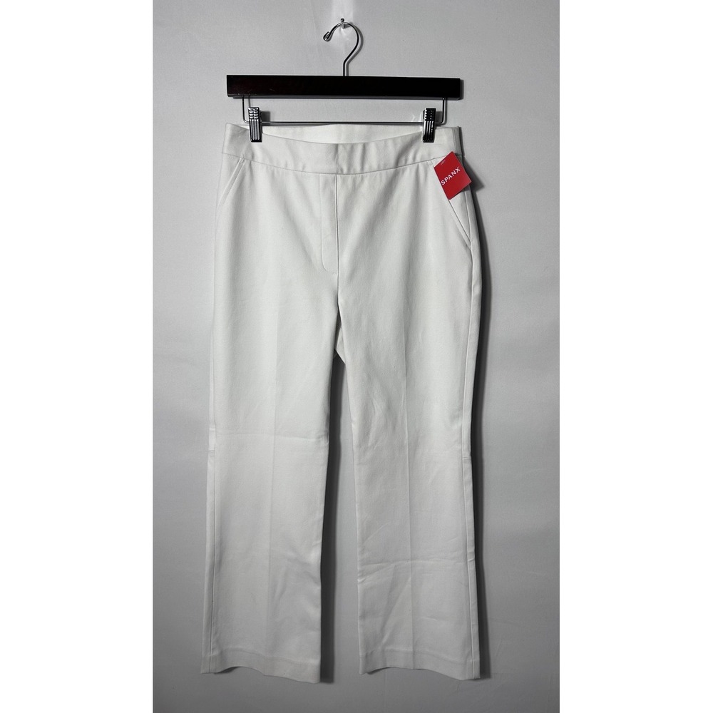 SPANX White Boot Cut Pants